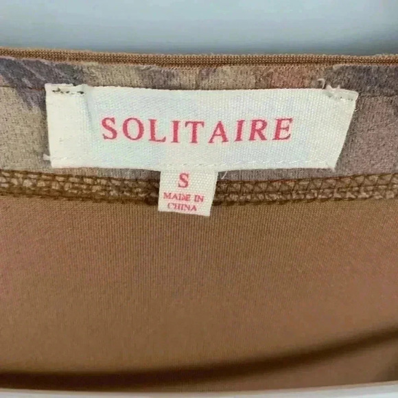 Anthropologie Solitaire Women’s Faux Suede Open Front Cardigan - Picture 3 of 4